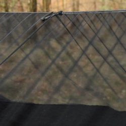 Hamak obozowy TigerWood Niedźwiedź XL z moskitierą czarny