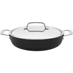 DEMEYERE ALU PRO 5 Patelnia głęboka 2H z pokrywką 28 cm