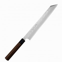 Hideo Kitaoka Shirogami Satin Nóż Kiritsuke 27cm