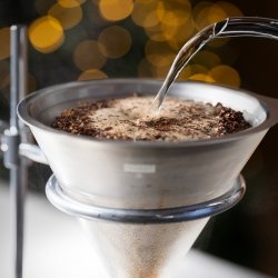 Bodum stacja do parzenia kawy z filtrem stałym Pour Over 0.5 L Chrome