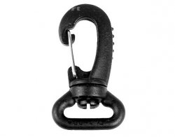 Klamra Wisport karabińczyk 20 mm - black