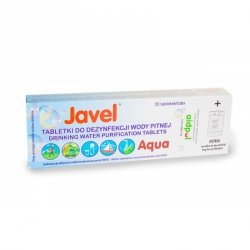 Tabletki do dezynfekcji wody pitnej Javel 20 szt.