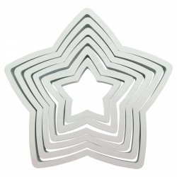 PME Wykrawaczki Do Ciastek Gwiazdy (6 Sztuk)