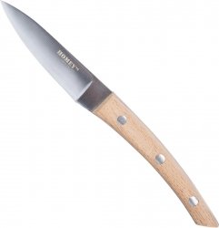 Nóż do obierania Homey's Bokträ, 9cm, SS/Beech