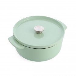 KitchenAid garnek żeliwny 5,2L Pistachio