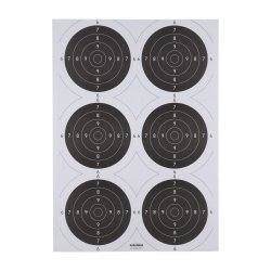 Tarcza strzelecka TS-2x6 trening - pakiet 50 szt.