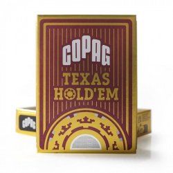  Copag plastikowe karty Texas Holdem Czerwone