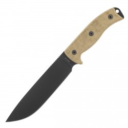 Nóż Ontario Rat 7 Nylon Sheath - Black Edge (ON8668)