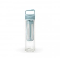 Butelka szklana z zaparzaczem do Cold Brew Moshi 0,4L - miętowa / Leopold Vienna