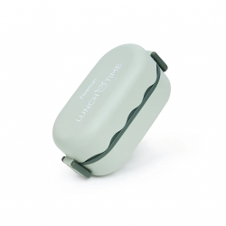 Lunch box dwupoziomowy Fissman 800 ml zielony 
