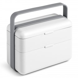 Lunchbox Bauletto, M, biały, Create Collection