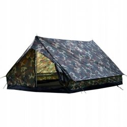 Namiot 2-osobowy Mil-Tec Mini Pack Standard - Woodland (14205020)