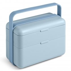 Lunchbox Bauletto, M, niebieski, Create Collection