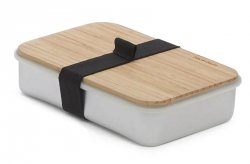 Black+blum Pojemnik na kanapki SANDWICH ON BOARD,srebrny