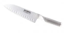 Global nóż Kuchenny Santoku 18 Cm Karbowany G-80 uniwersalny