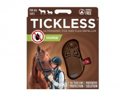 Ultradźwiękowy odstraszacz kleszczy TickLess dla koni - brązowy (PRO-105BR)