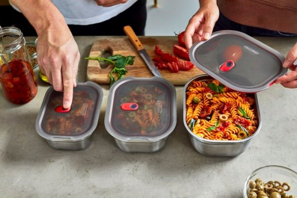 BB-Lunchbox stalowy 0,9l. Multifunction