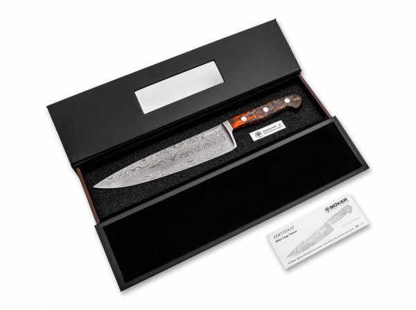 Nóż Szefa Kuchni Böker Solingen Fuego Damast 5/20