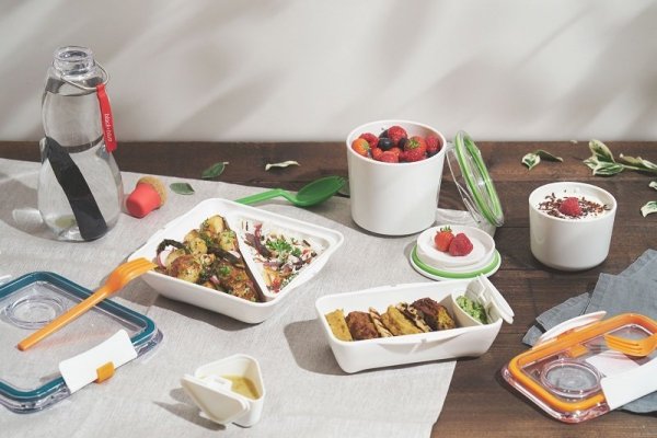 Black+blum Butelka na wodę EAU GOOD, oliwkowa