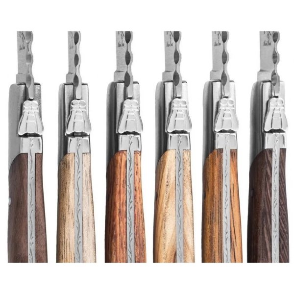 Laguiole Luxury Line Noże do Steków Mixed Wood