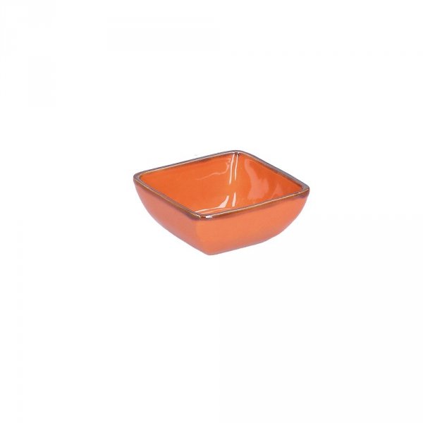 Zestaw 6 Kwadratowych Miseczek 8 Cm Concerto Arancione Rose&Tulipani