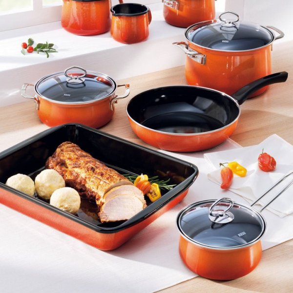 RIESS - Garnek wysoki 24cm Corall