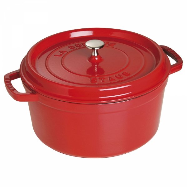 Garnek żeliwny Okrągły 6.7l Czerwony La Cocotte Staub