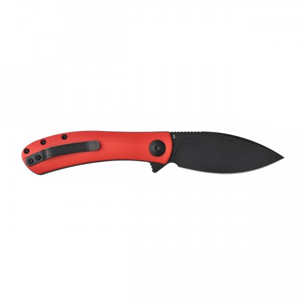 Nóż składany Trollsky Knives Mandu czerwony G10