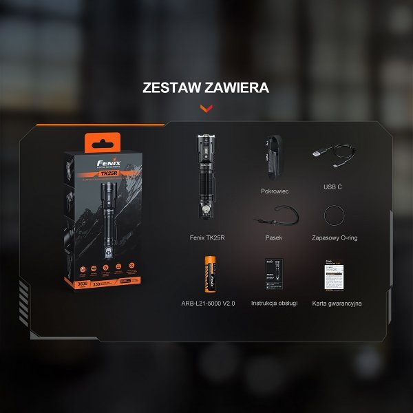 Latarka LED Fenix TK25R