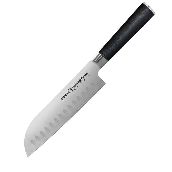 Samura MO-V nóż Santoku hollow ground 7.0&quot;/18