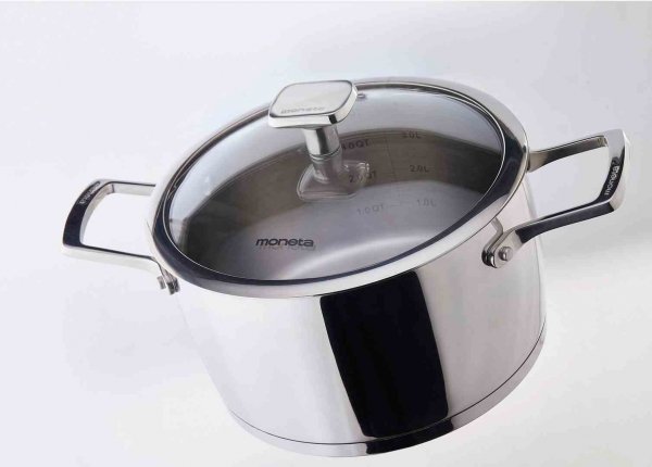 Moneta Garnek z pokrywką 24 cm, Accordo, indukcja