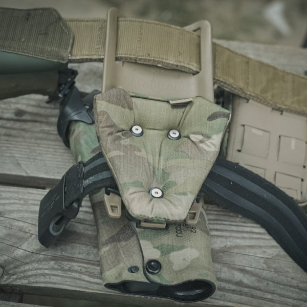 Comfort Pad DTF Cobra Softer pod panele udowe Safariland 3-hole pattern, Multicam Black