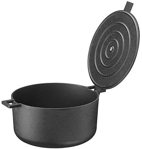 Naczynie/garnek do zapiekania z pokrywą 5 l, Noir