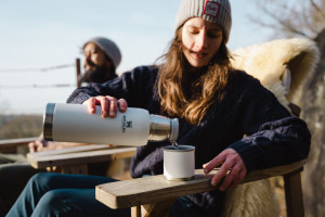 Termos Stanley Adventure To-Go Bottle 1 l Frost Biały (10-10819-058) 