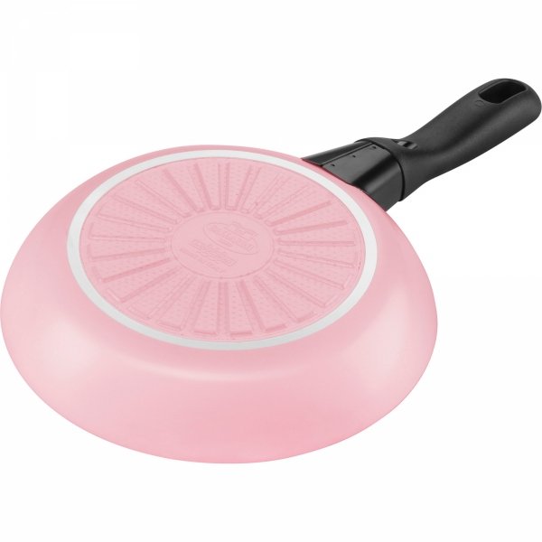 Patelnia Płytka 30 Cm Różowa Caprera Ballarini
