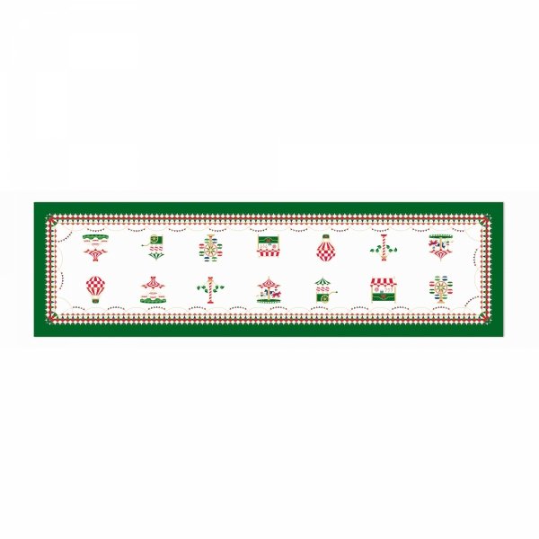 Bieżnik 150x43 Cm Xmas Carousel Rose&Tulipani