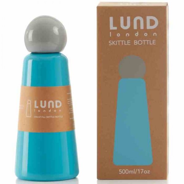 Lund London Butelka 500ml niebieska/szara, Original