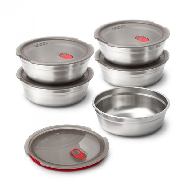 BB-Lunchbox stalowy okrągły 0,65l. Multifunction