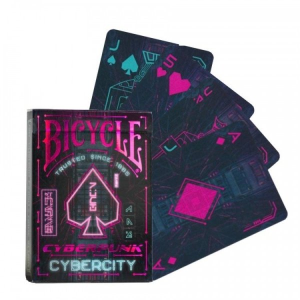Karty do Gry Bicycle Cyberpunk Cybercity