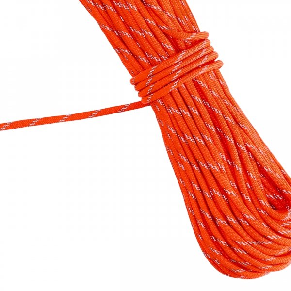 Linka Paracord EDCX Reflective 30 m soft orange