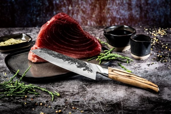Nóż Santoku Katai 18 Cm, Forged uniwersalny