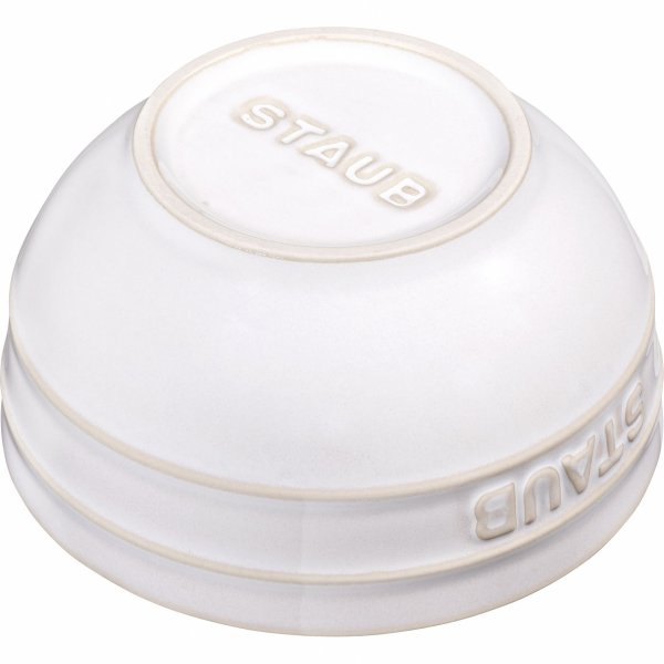 Zestaw 4 Misek Okrągłych 14 Cm, Kość Słoniowa Serving Staub