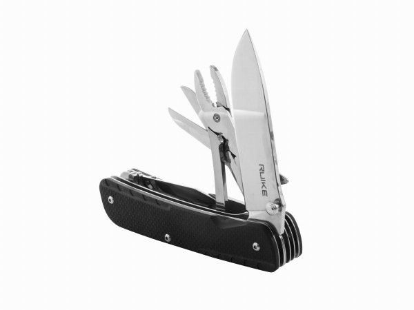 Scyzoryk Ruike LD41-B wielofunkcyjny, czarny