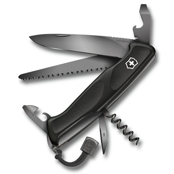 Scyzoryk szwajcarski Victorinox Ranger Grip 55 Onyx Black