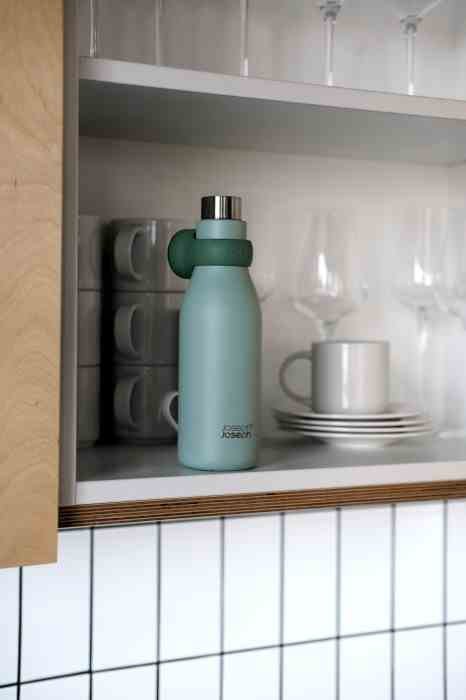 JJ - Butelka termiczna stalowa 500ml Loop™, zielon