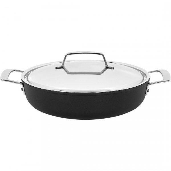 DEMEYERE ALU PRO 5 Patelnia głęboka 2H z pokrywką 28 cm