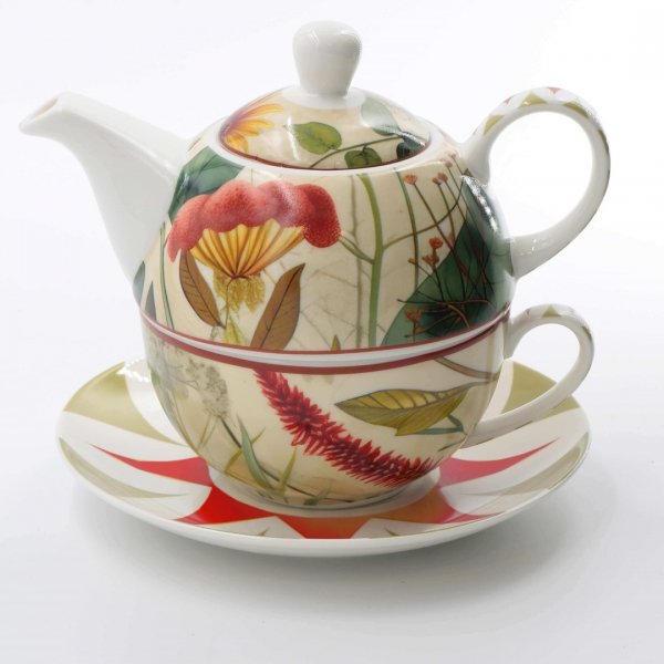 ROSE&TULIPANI MIRABILIA Tea4One Ze Spodkiem 300 Ml, Czerwony Mirabilia