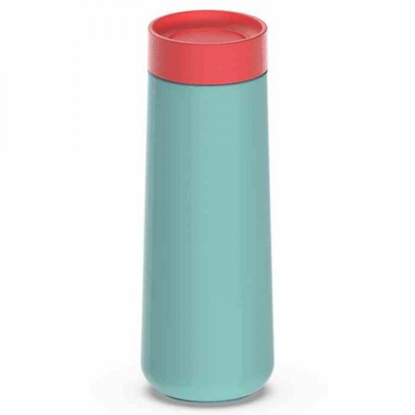Lund London Kubek podróżny 350ml mięta/koral, Active
