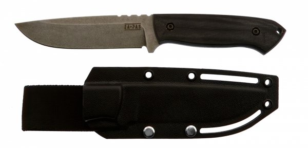 Nóż ZA-PAS Ultra Outdoor Stonewash G10 Black