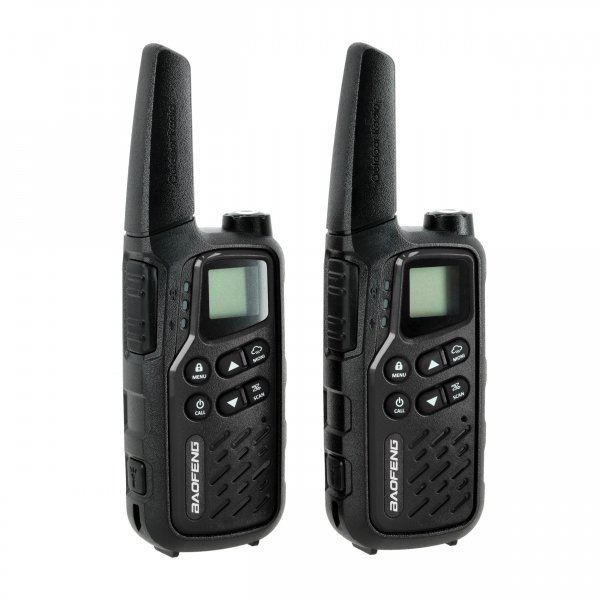 Krótkofalówki PMR Baofeng BF-25E Black Twin 2 szt.